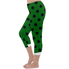 Capri Winter Leggings Back Capri Winter Leggings Back
