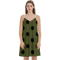 Mini Camis Dress With Pockets 