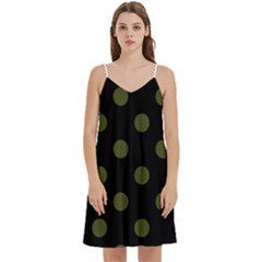 Mini Camis Dress With Pockets 