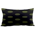 Polka Dots - Army Green on Black Samsung Note 4 Hardshell Back Case