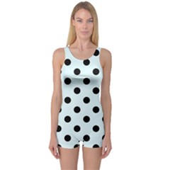 One Piece Boyleg Swimsuit 
