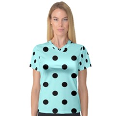 V-Neck Sport Mesh T-Shirt 