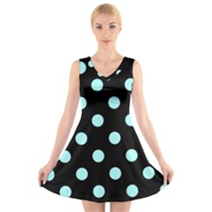 V-Neck Sleeveless Dress 