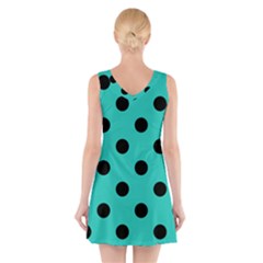 V-Neck Sleeveless Dress 