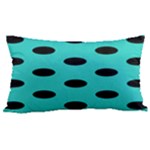 Polka Dots - Black on Turquoise Samsung Note 4 Hardshell Back Case