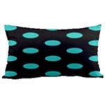 Polka Dots - Turquoise on Black Samsung Note 4 Hardshell Back Case
