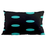 Polka Dots - Turquoise on Black Samsung Galaxy Note 4 Case (Black)