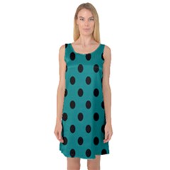 Sleeveless Satin Nightdress 