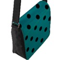 Flap Closure Messenger Bag (L) 