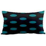 Polka Dots - Teal on Black Samsung Note 4 Hardshell Back Case