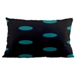 Polka Dots - Teal on Black Samsung Galaxy Note 4 Case (Black)