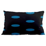 Polka Dots - Cerulean on Black Samsung Galaxy Note 4 Case (Black)