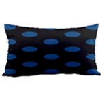 Polka Dots - Dark Cerulean on Black Samsung Note 4 Hardshell Back Case