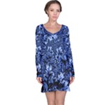 Amazing Fractal 31 D Long Sleeve Nightdress