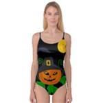 Halloween witch pumpkin Camisole Leotard 