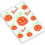 Halloween pumpkins pattern Large Memo Pads