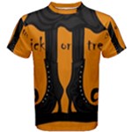 Halloween - witch boots Men s Cotton Tee