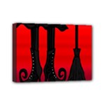 Halloween black witch Mini Canvas 7  x 5 