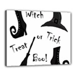 Halloween witch Canvas 20  x 16 