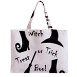Halloween witch Zipper Mini Tote Bag