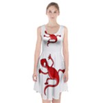 Red lizard Racerback Midi Dress