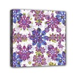 Stylized Floral Ornate Pattern Mini Canvas 6  x 6 