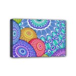 India Ornaments Mandala Balls Multicolored Mini Canvas 6  x 4 