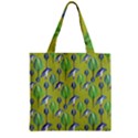 Zipper Grocery Tote Bag 