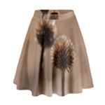 2  Verwelkte Kugeldistel High Waist Skirt
