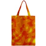 Orange decor Zipper Classic Tote Bag