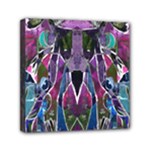 Sly Dog Modern Grunge Style Blue Pink Violet Mini Canvas 6  x 6 