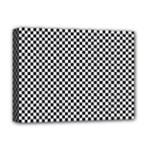 Sports Racing Chess Squares Black White Deluxe Canvas 16  x 12  