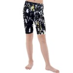 Little bit of yellow Kids  Mid Length Swim Shorts