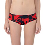 Red design Classic Bikini Bottoms