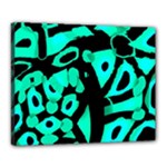 Cyan design Canvas 20  x 16 