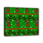 Reindeer pattern Canvas 10  x 8 