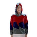 Decorative design Hooded Wind Breaker (Women)