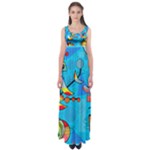 Happy day - blue Empire Waist Maxi Dress