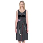 Plug in Midi Sleeveless Dress