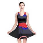Geometrical abstraction Reversible Skater Dress