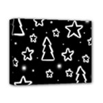 Black and white Xmas Deluxe Canvas 14  x 11 