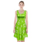 Green Christmas Racerback Midi Dress