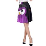 Who is a witch? - purple A-Line Skirt
