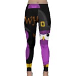 Who is a witch? - purple Classic Yoga Leggings