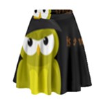 Who is a witch? - yellow High Waist Skirt