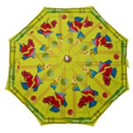 Playful day - yellow  Straight Umbrellas