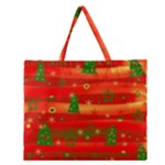 Xmas magic Zipper Large Tote Bag