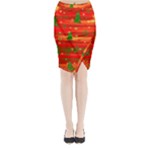 Christmas magic Midi Wrap Pencil Skirt