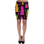 Colorful Xmas Bodycon Skirt