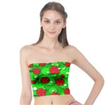 Xmas flowers Tube Top